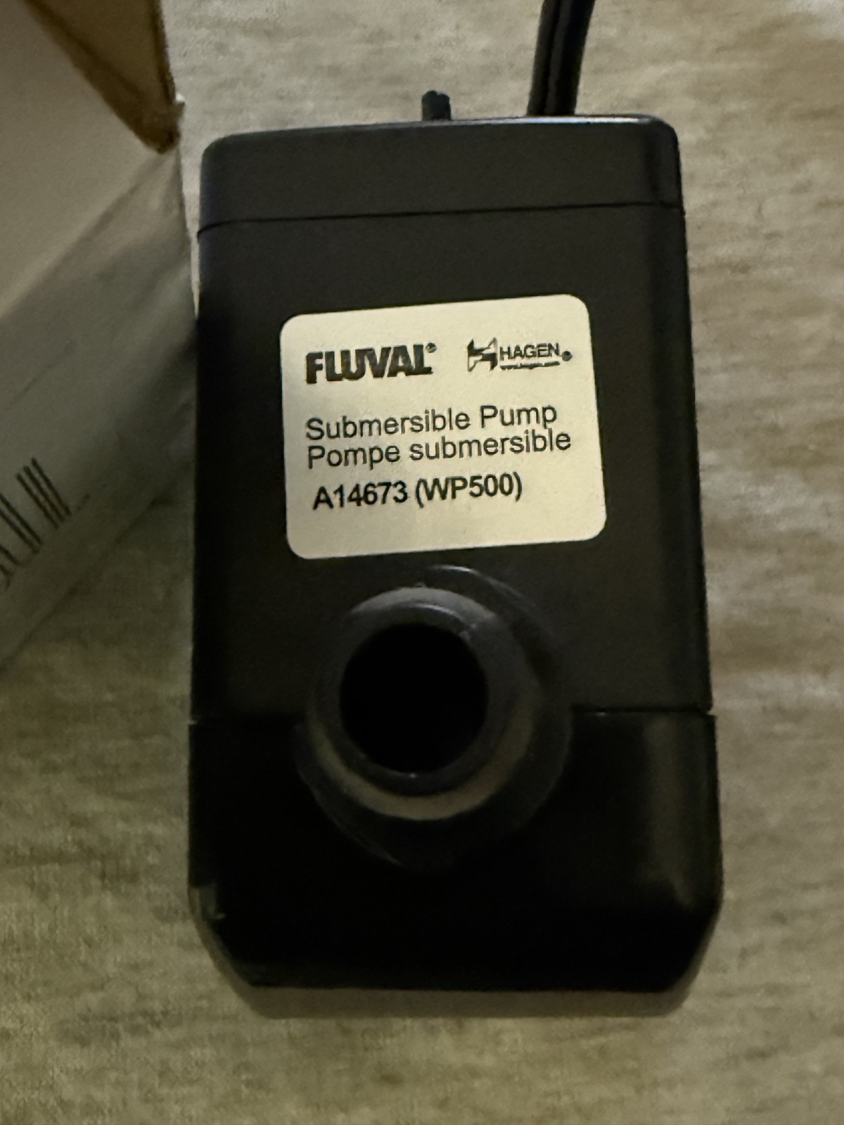 FLUVAL A14673 WP500 CIRCULATION RETURN PUMP FLEX 9 GALLON