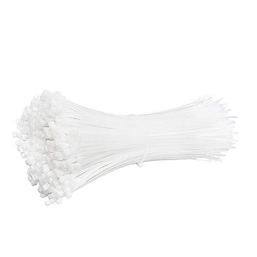 1000 Pack 4 inch Nylon Plastic Cable Zip Ties Small Wire Wraps Cable Management