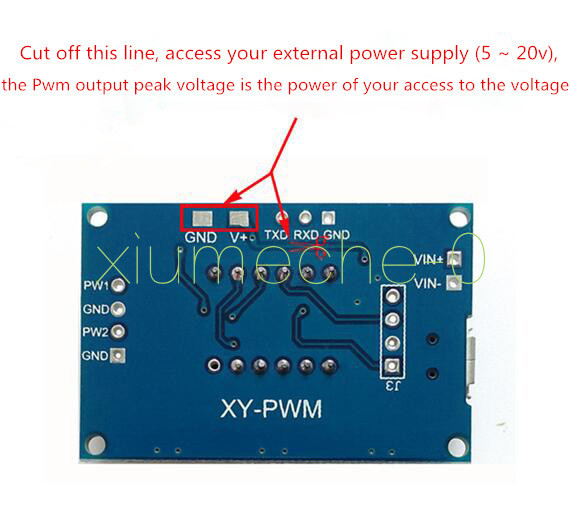 Adjustable PWM Pulse Frequency Duty Cycle Square Wave Signal Generator Module M