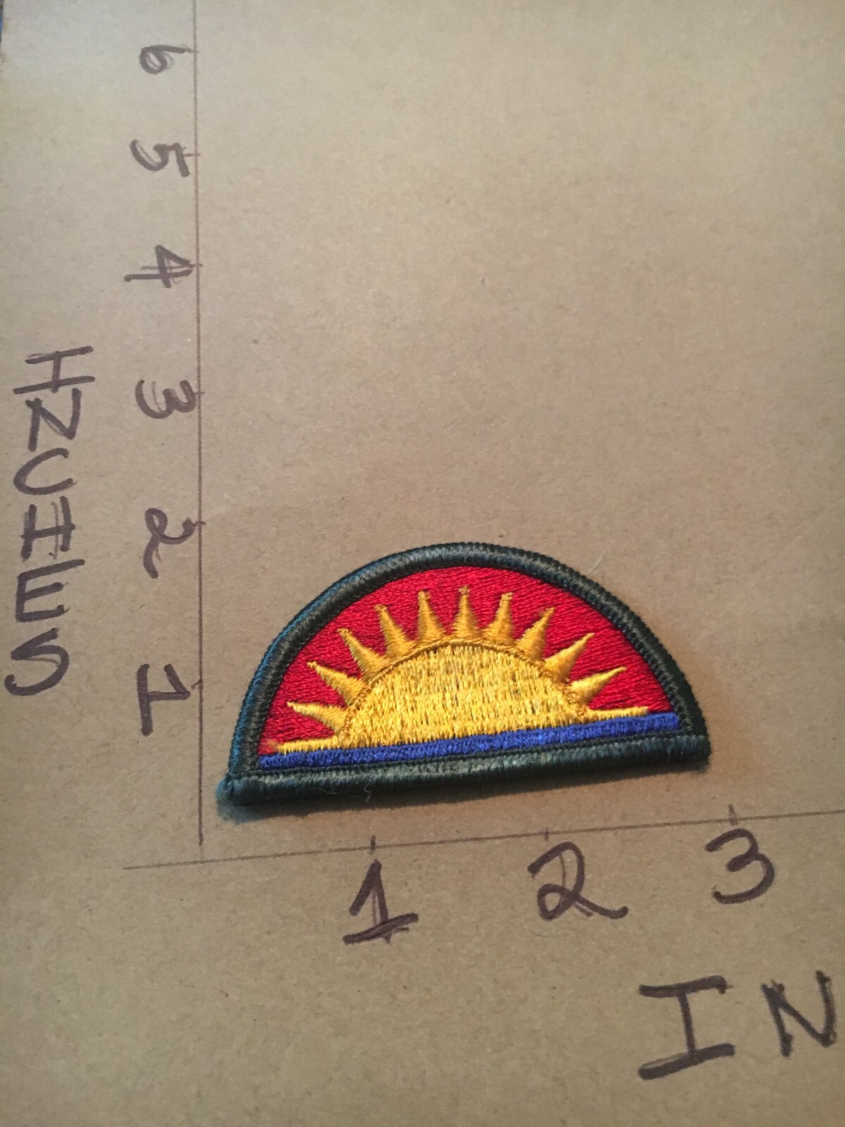 US Army 41st Infantry Division m/e Patch 5/26/25