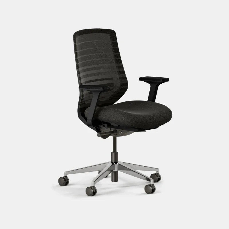 Branch Ergonomic Chair Black Mesh Adjustable Lumbar 8-Point Home Office Chair