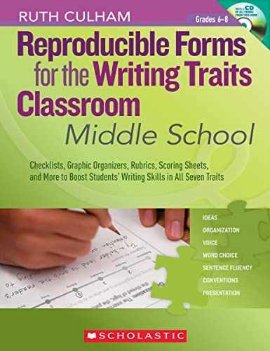Reproducible Forms for the Writing - Paperback, by Culham Ruth - Very Good l