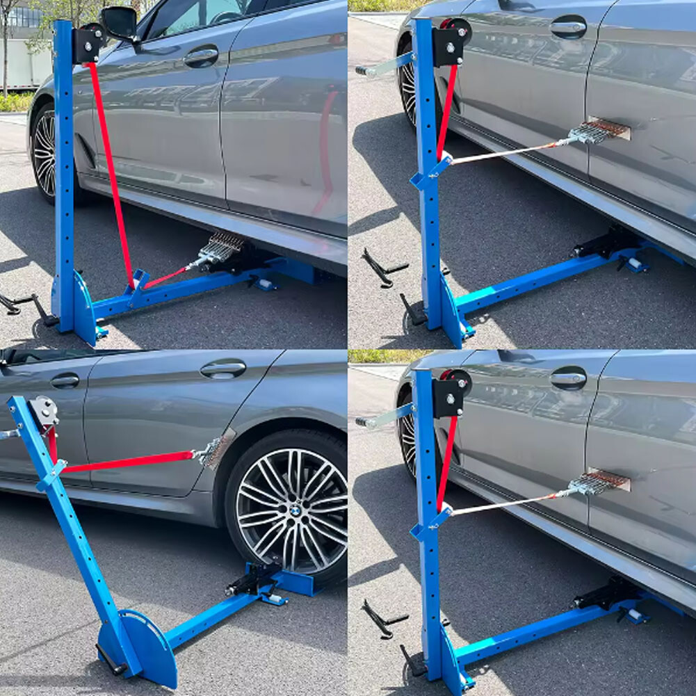 Auto body collision frame repair dent pulling tools car body repair kit set