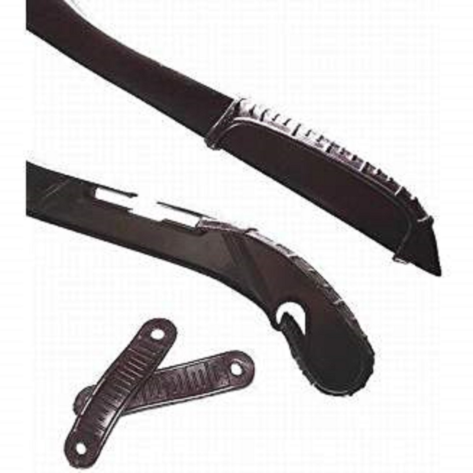 Only Hangers Rubber Non-Slip Hanger Strip -Black 100pk