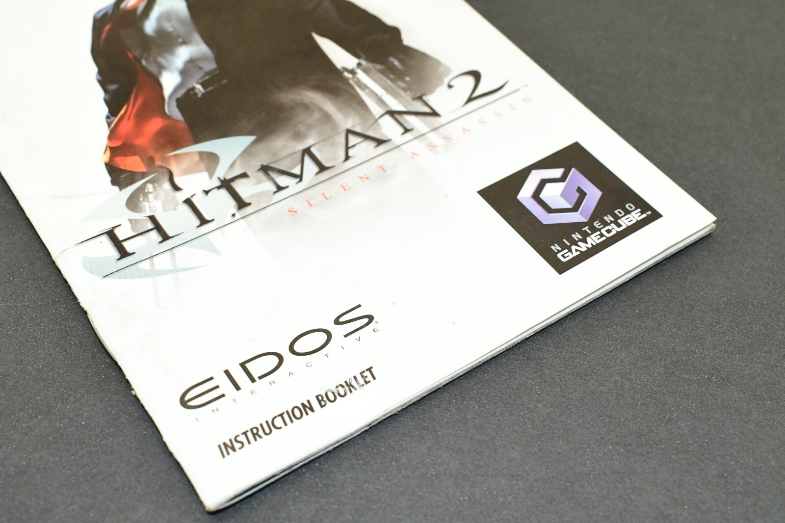 Hitman 2: Silent Assassin - Nintendo Gamecube - MANUAL ONLY - AUTHENTIC Booklet