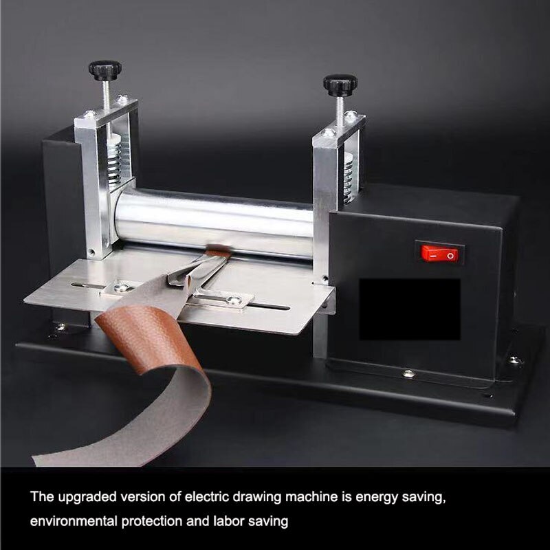 Small Leather Drawing Machine Shoulder Strap Cylinder Pressure Leather Machine