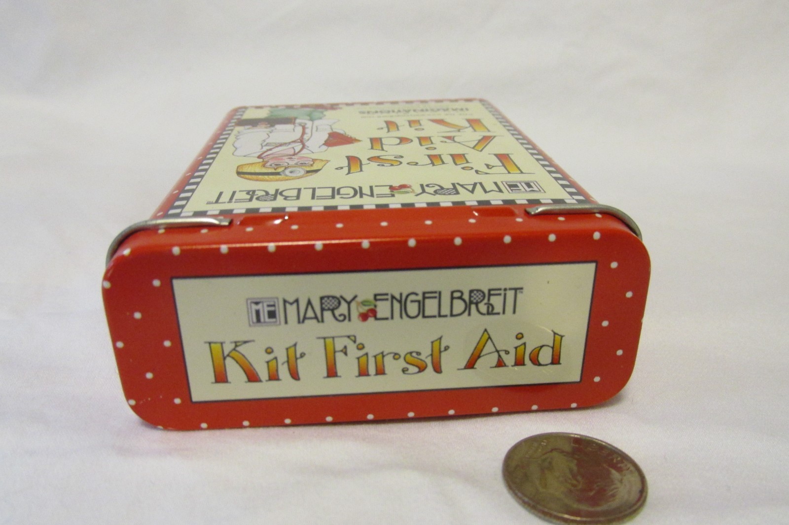 Vintage Mary Engelbreit First Aid Kit Tin NWT
