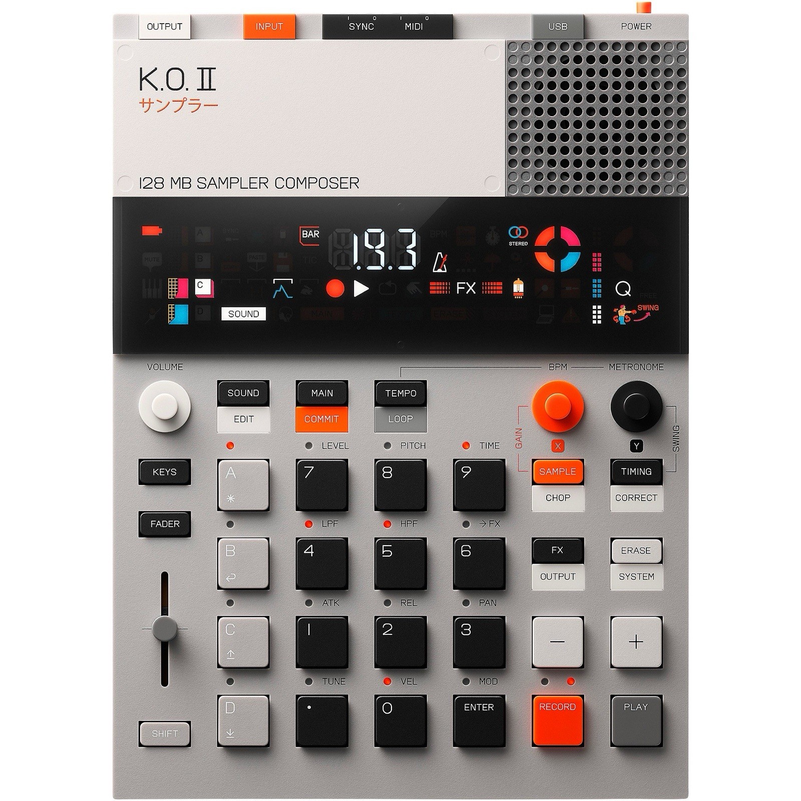 Teenage Engineering EP-133 K.O. II Sampler/Sequencer/Composer