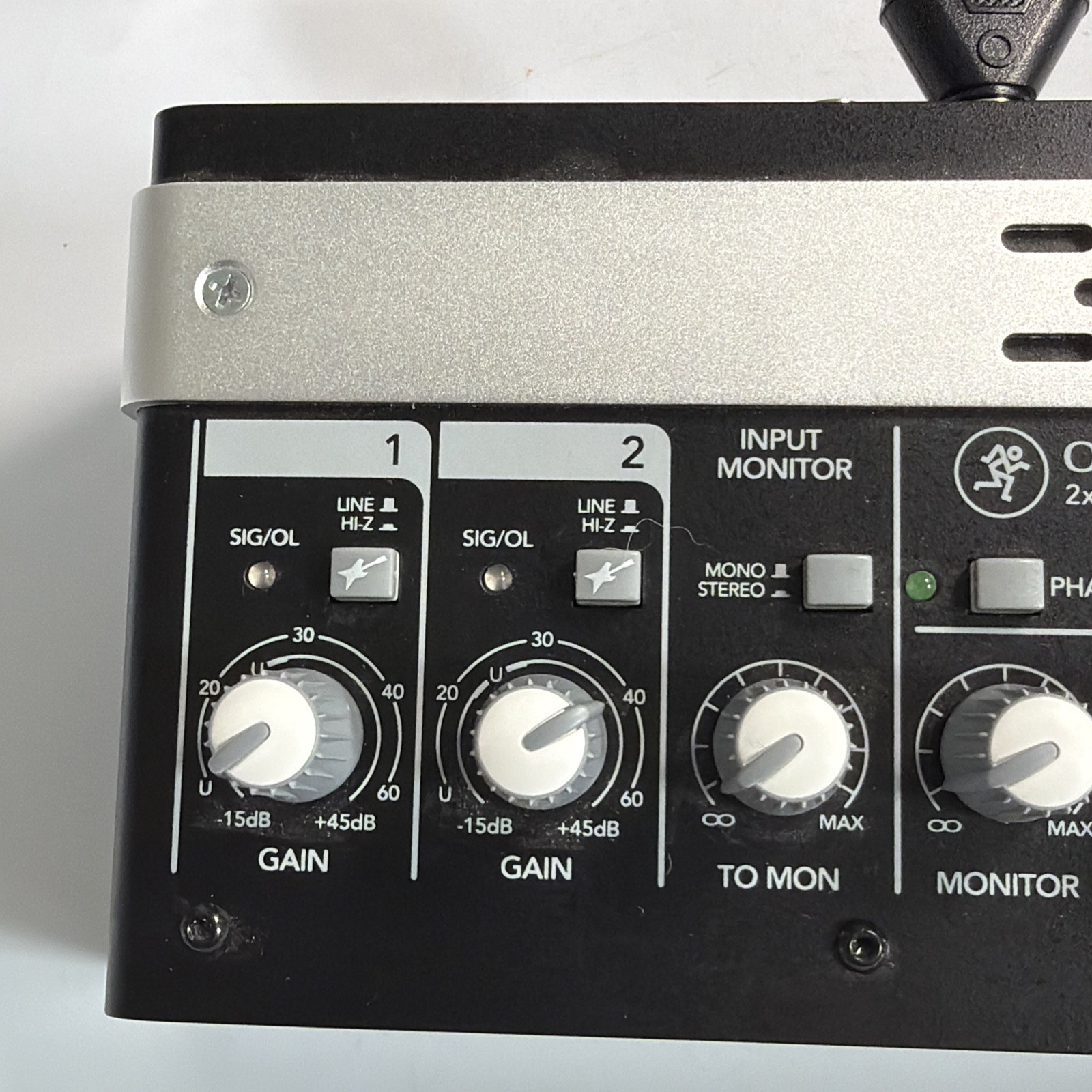 Mackie Onyx Blackjack 2x2 USB Audio Interface - Studio Quality Recording W/ Box