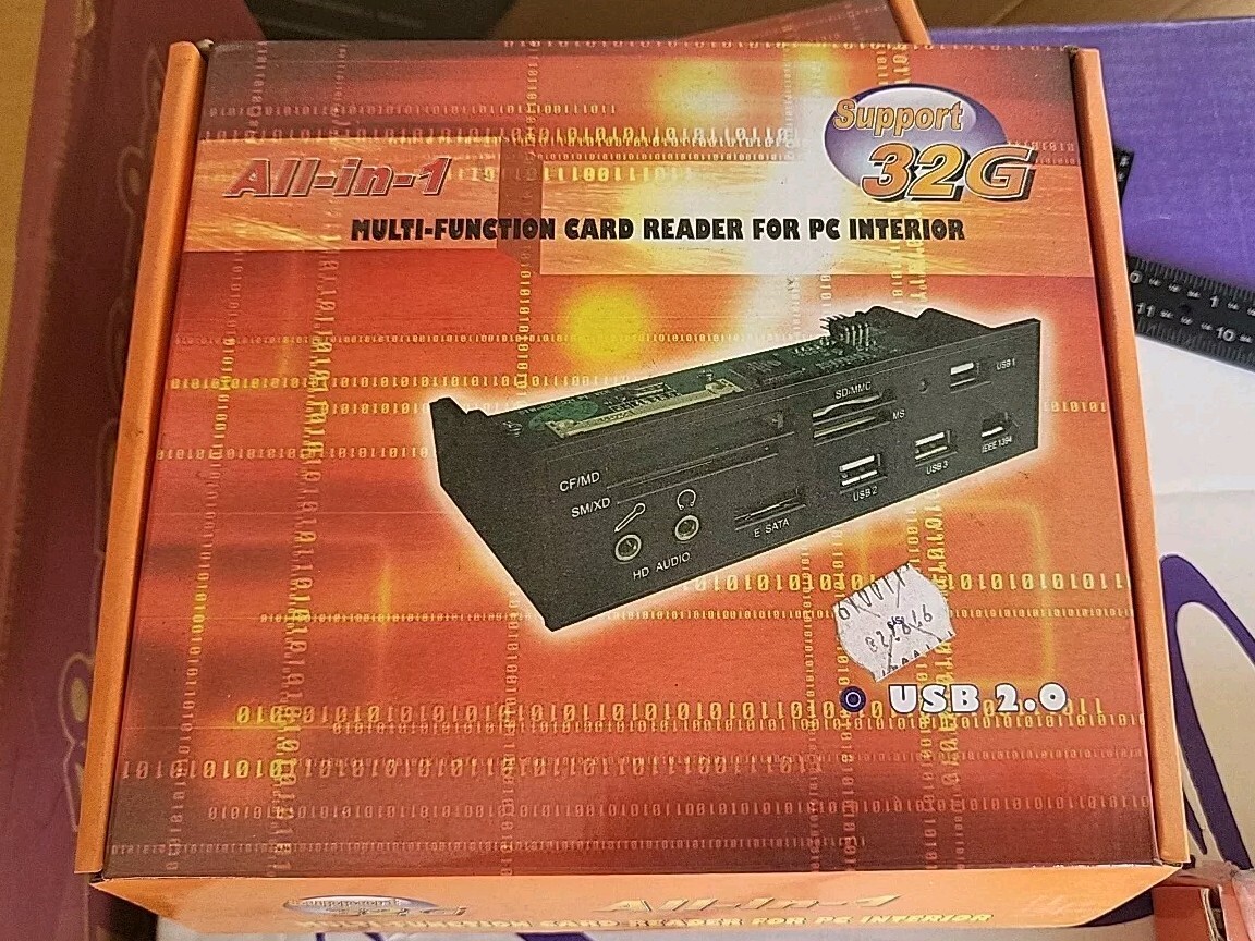 USB Multi-function USB2.0 All In 1 Card Reader For PC