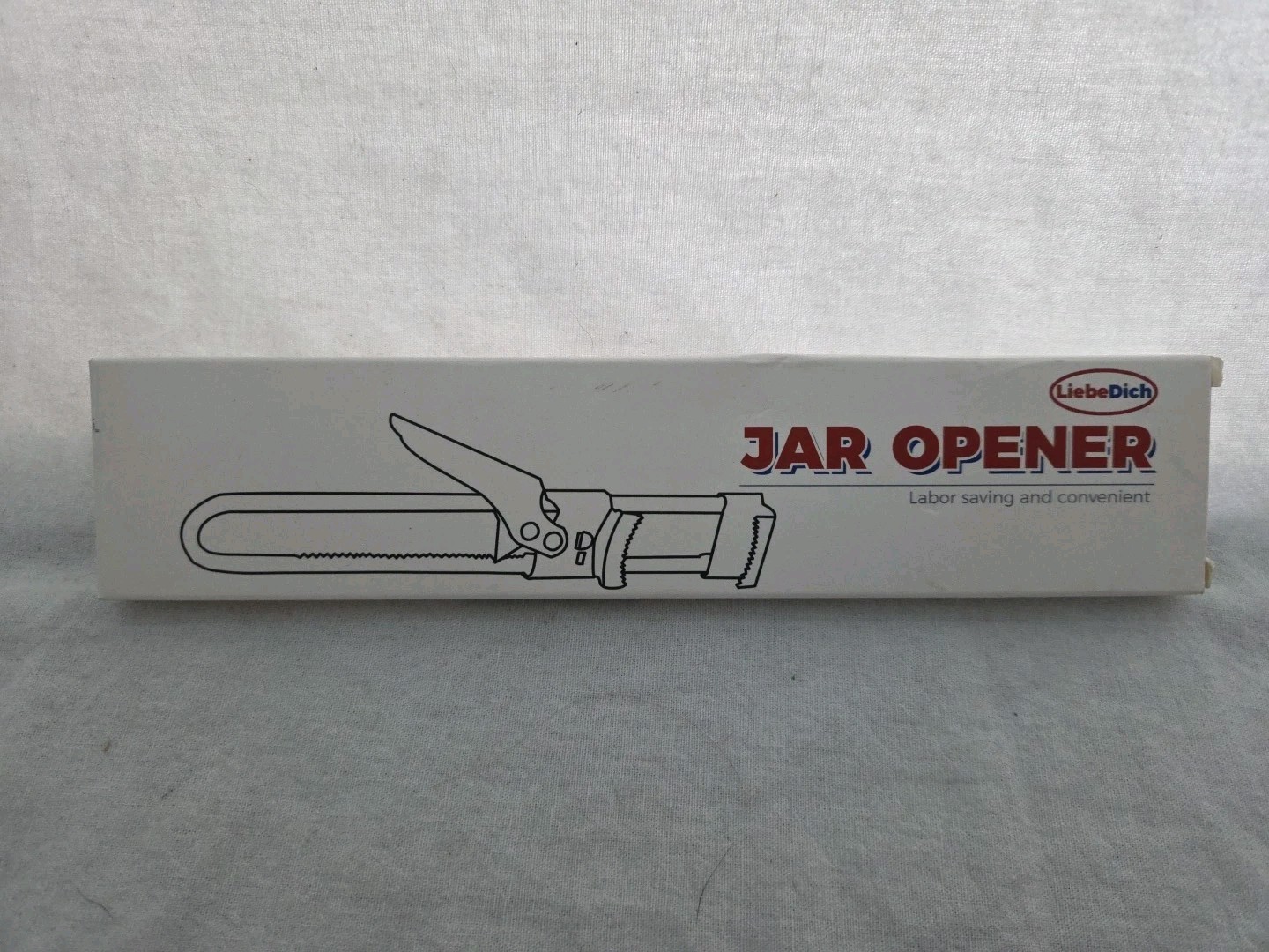 Liebedich Jar Opener for Weak Hands, Adjustable 1pc, Silver