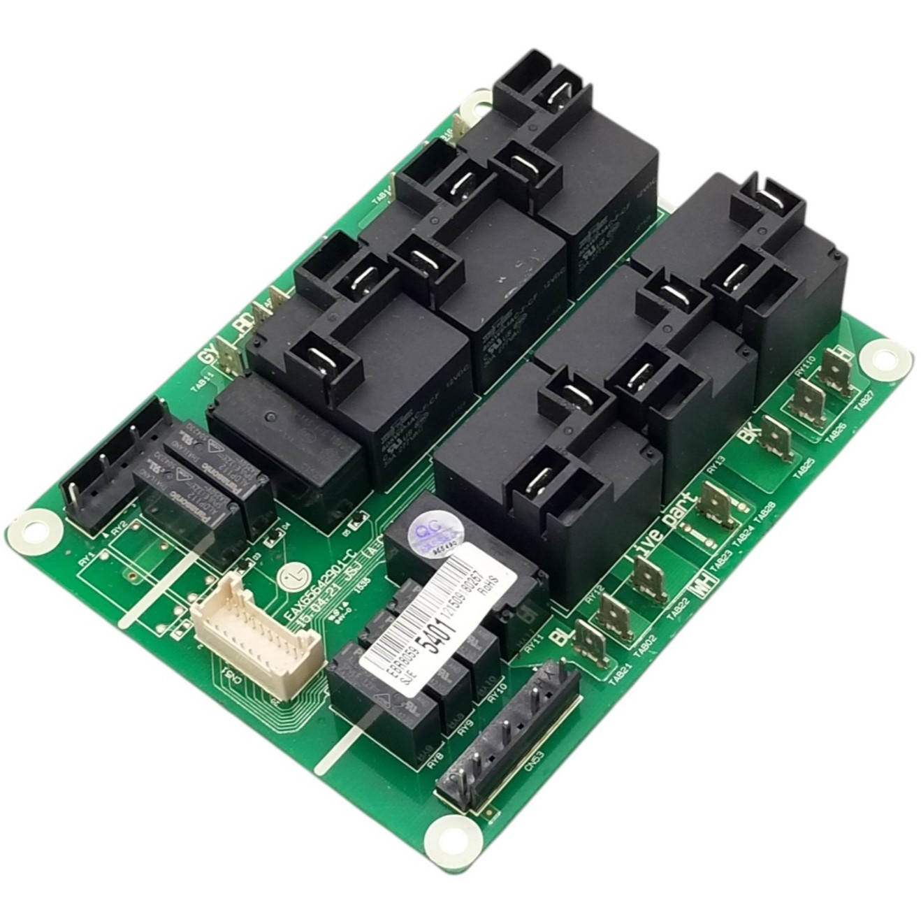 OEM LG Oven Relay Board EBR80595401  1-Year Warranty  Free Same Day Ship
