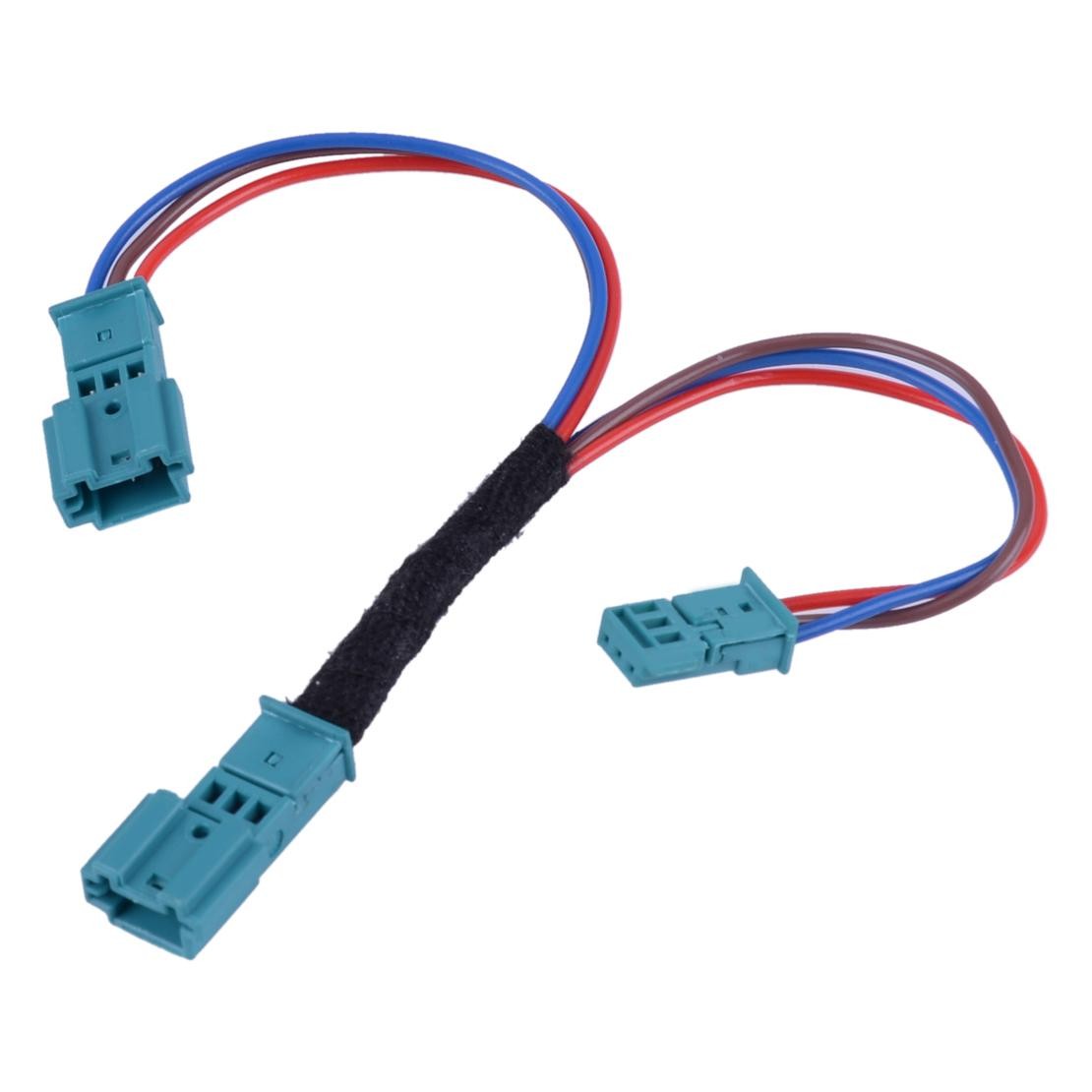 Male to Male&Female Adapter Cupholder Light Cable Wire Fit for BMW 3 4 M3 Series