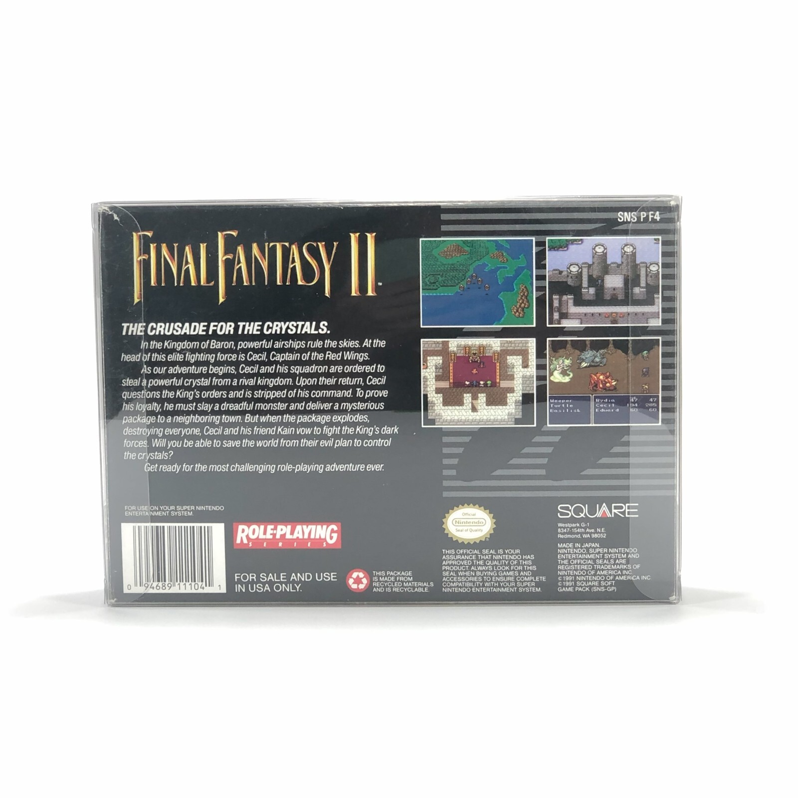 10 SNES Clear Plastic Box Protector Sleeve Case for Complete CIB Games