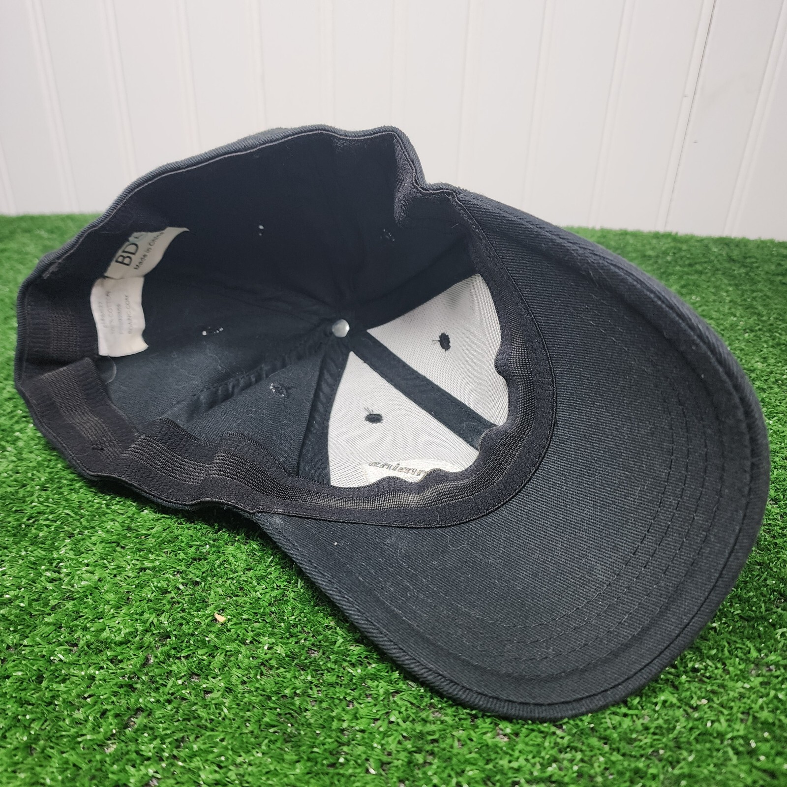 Cummins Black Fitted BDA Stretch Fit Hat Ball Cap
