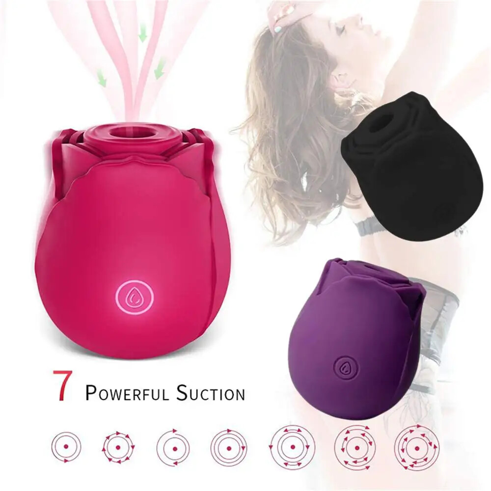 10 speed Rose Female Anniversary Birthday Gift Massage Tongue Licking for Gift