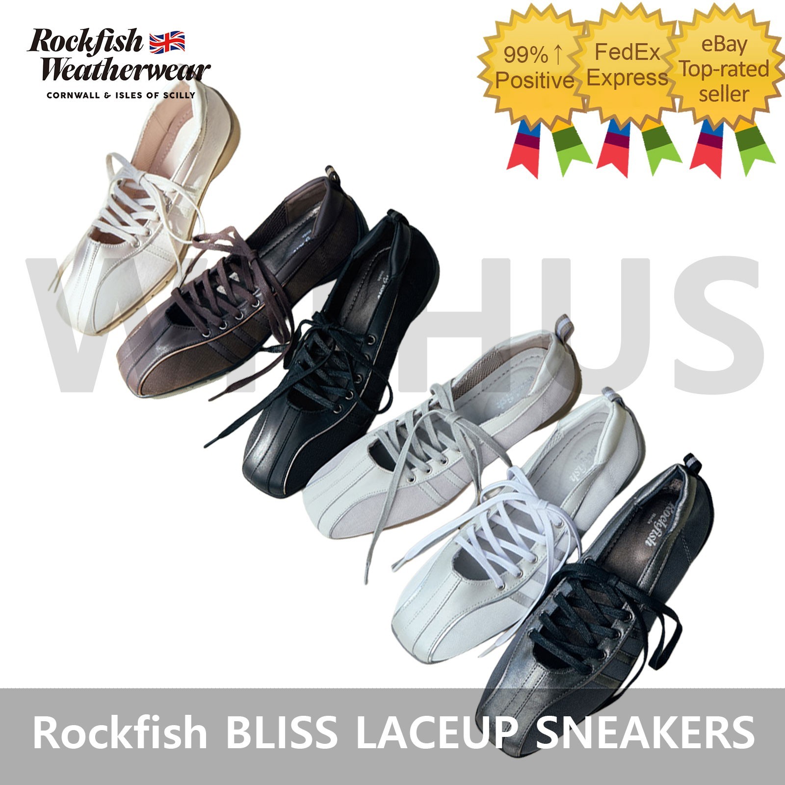 Rockfish Weatherwear BLISS LACEUP SNEAKERS - 6 Colors =