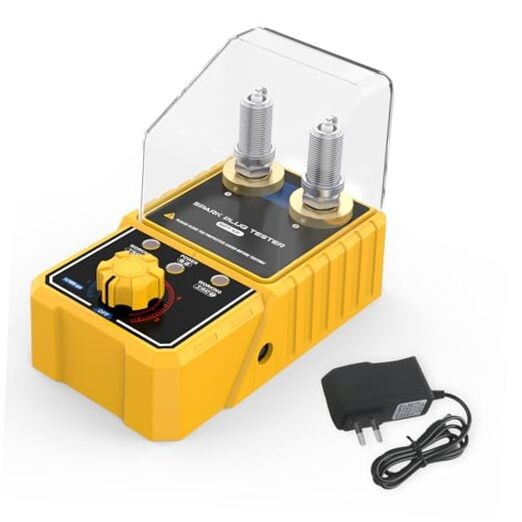 Dual Holes Spark Plug Tester - Automotive Engine Ignition Coil Tester 0-6000rpm