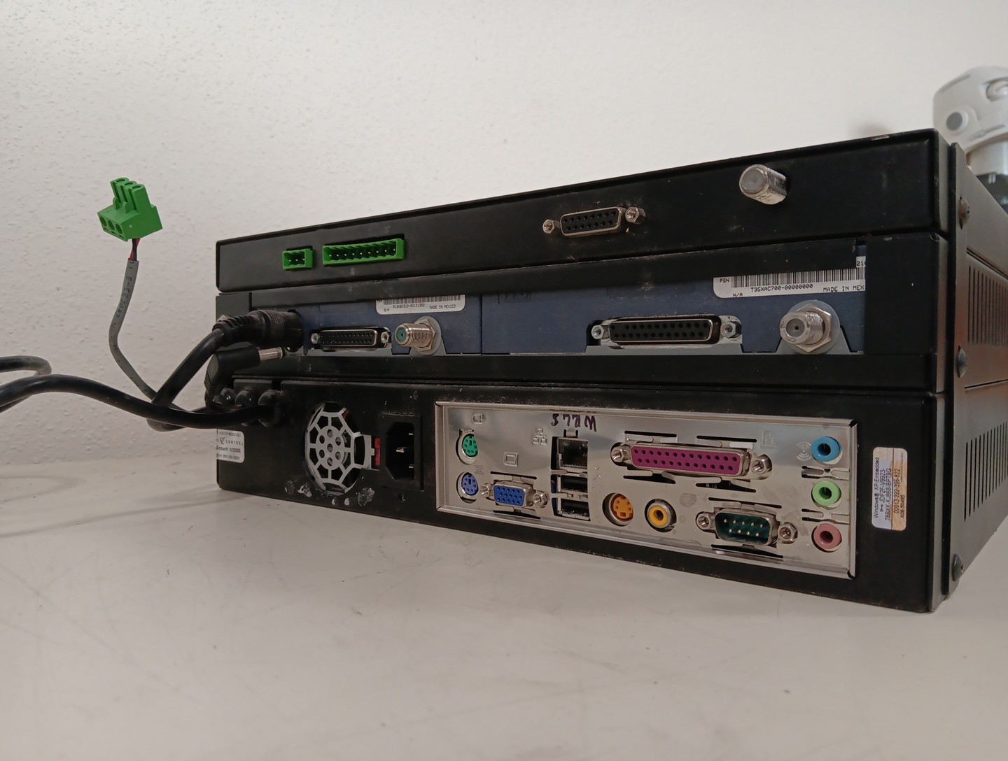 Ground Control Network Access Point TX / RX Modem Satellite Dish Controller