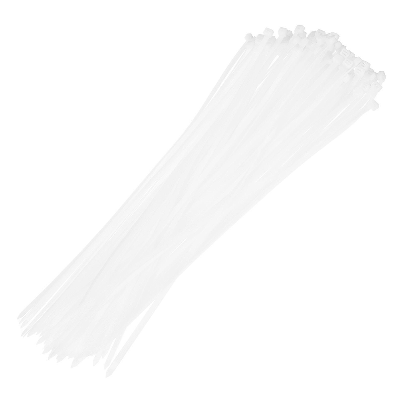 Zip Ties, 100 Pack Heavy Duty Cable Wire Ties 25.59 Inch Wide 0.35 Inch, White