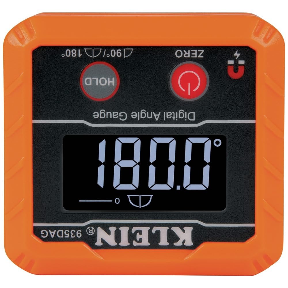 Digital Electronic Level & Angle Gauge, Measures 0-90° & 0-180°, Accurate Angle