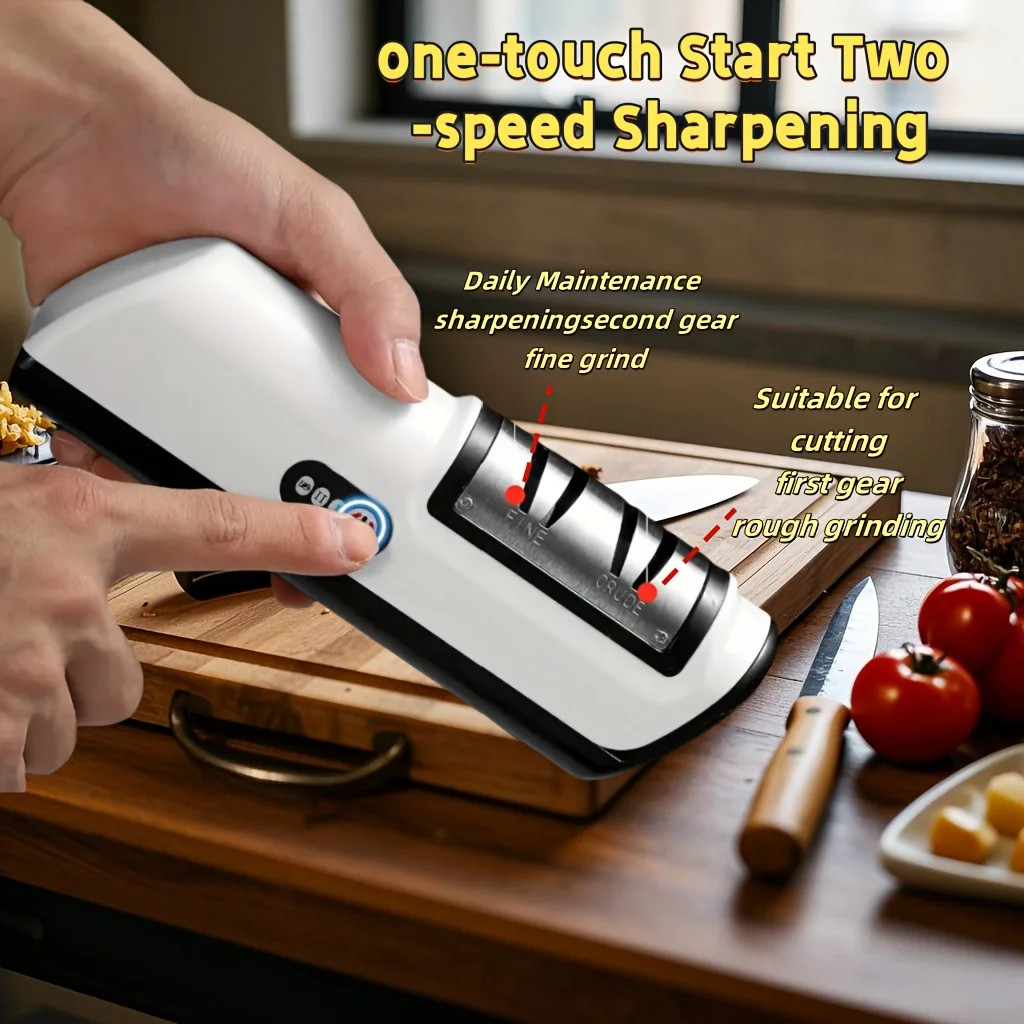 home appliance Kitchen Electric Knife Sharpener Multifunctional Automatic Profes