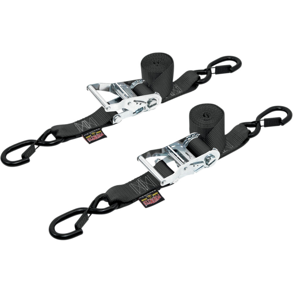 Powertye Mfg Ratchet Tie-Down - 1.5" - Black | 30572-S