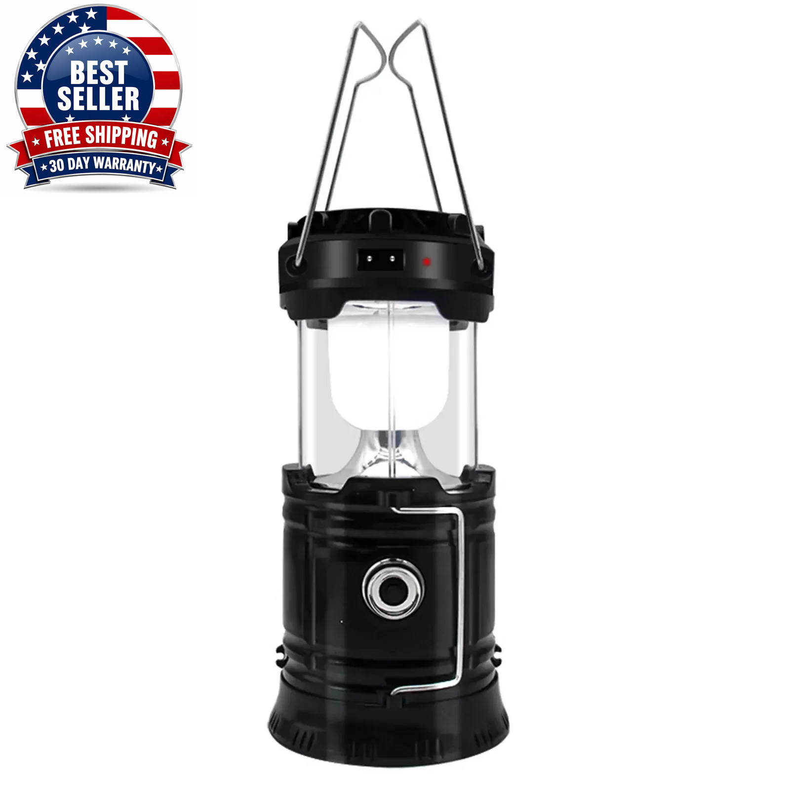 Solar Multifunctional Handheld Camping Lamp Tent Lamp LED Portable Flashlight Po