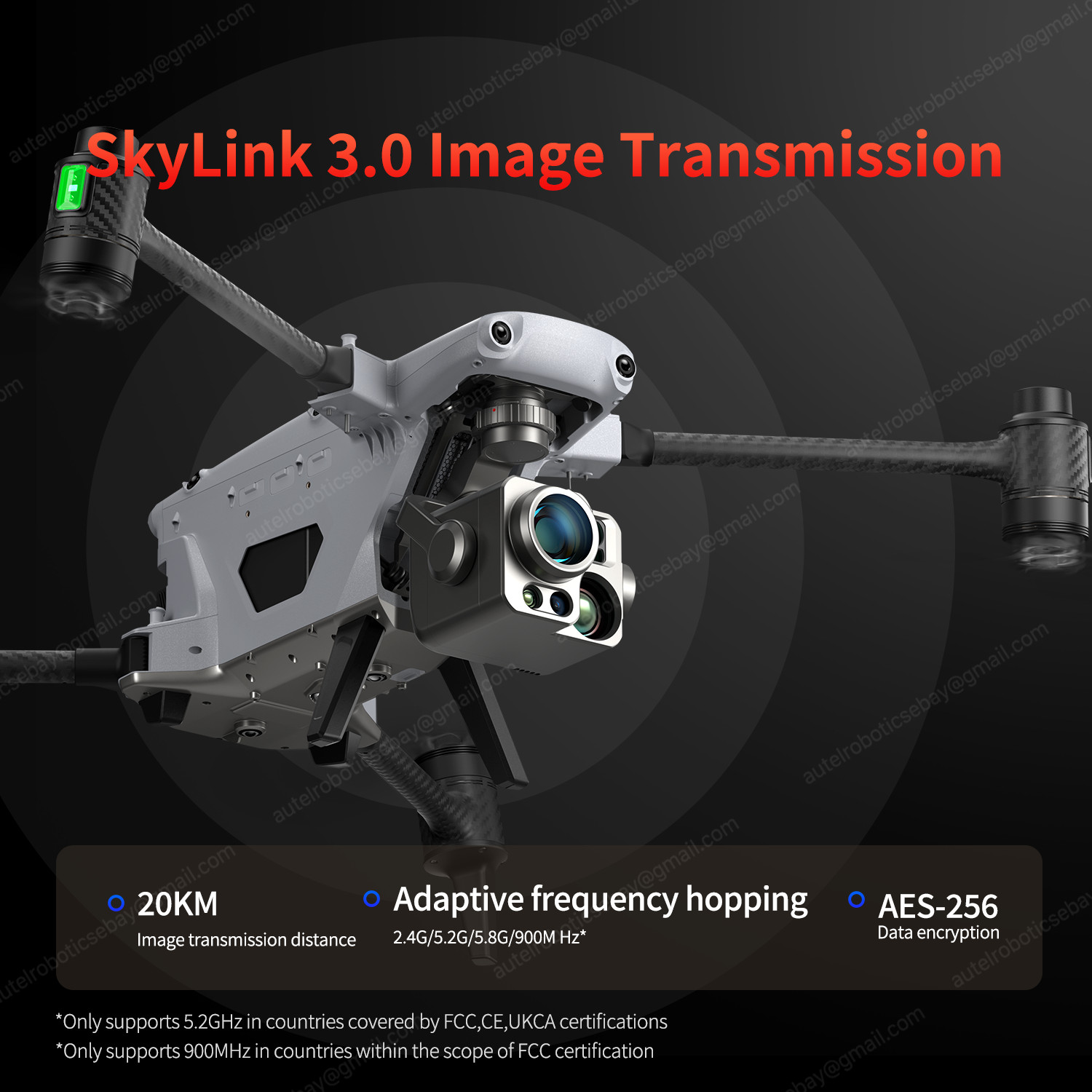 Autel Alpha Drone L35T Gimbal Multipurpose Industrial Application No Tariffs