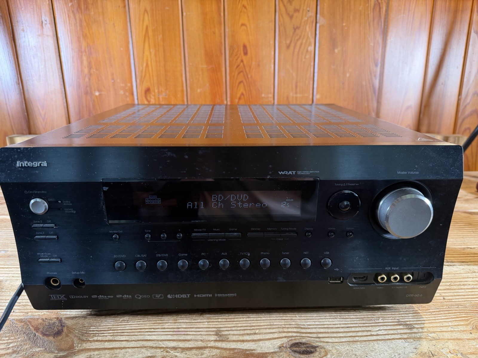 Integra 9.2-Channel Network A/V Receiver Model #DTR-60.6 - Bundle W/ Remote