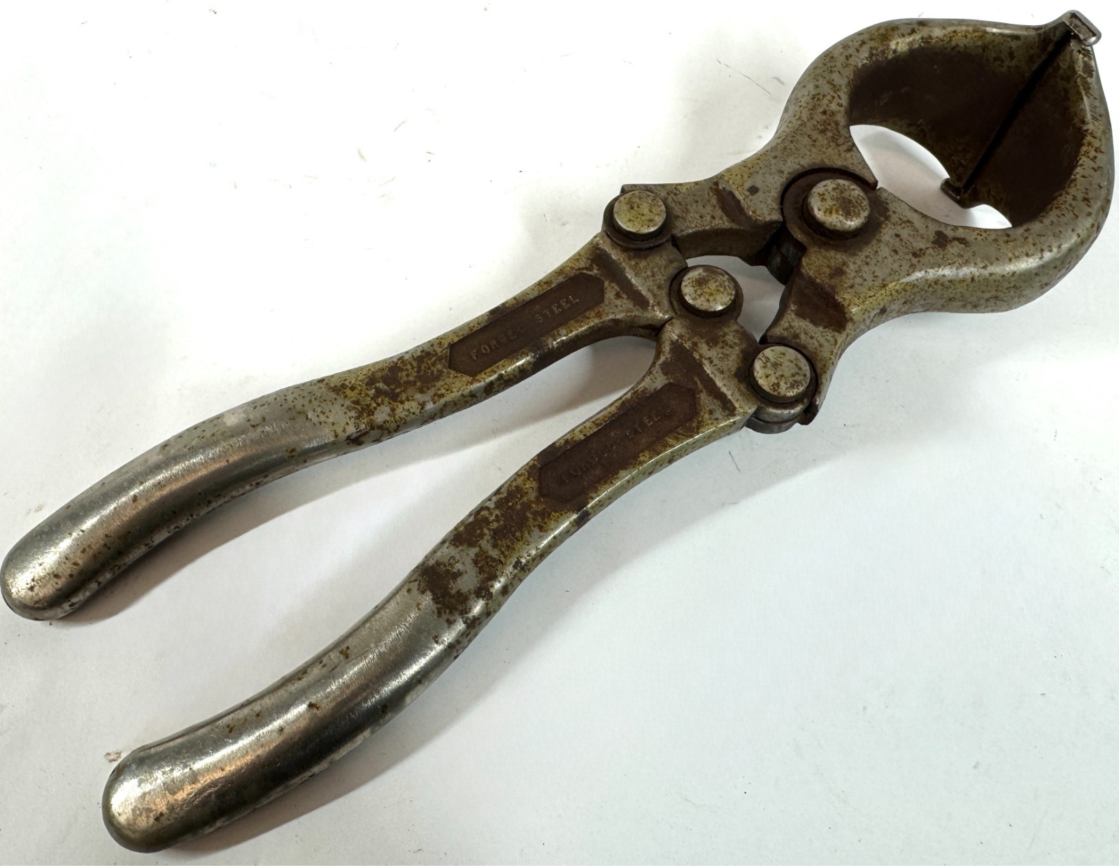 Vintage Sklar Vet Medical Livestock Bloodless Castration Emasculator Tool Bull