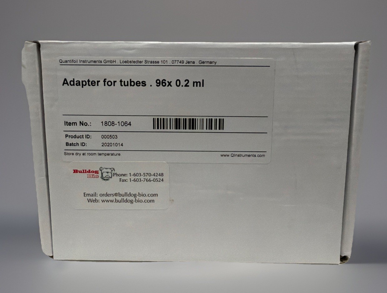 Quantifoil Adapter For Tubes 96 x 0.2 ml , #1808-1064 New In Open Box