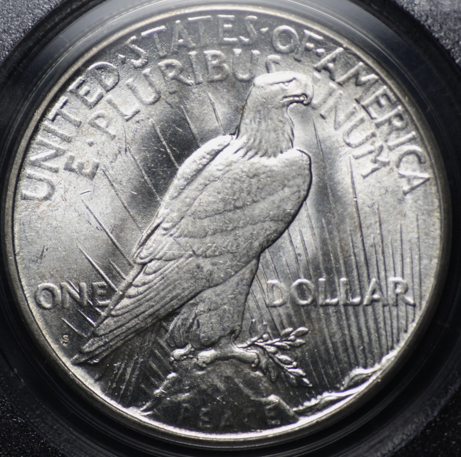 1925 S PEACE DOLLAR PCGS MS 62 NICE COIN FOR THIS CONDITIONALLY CHALLENGED DATE
