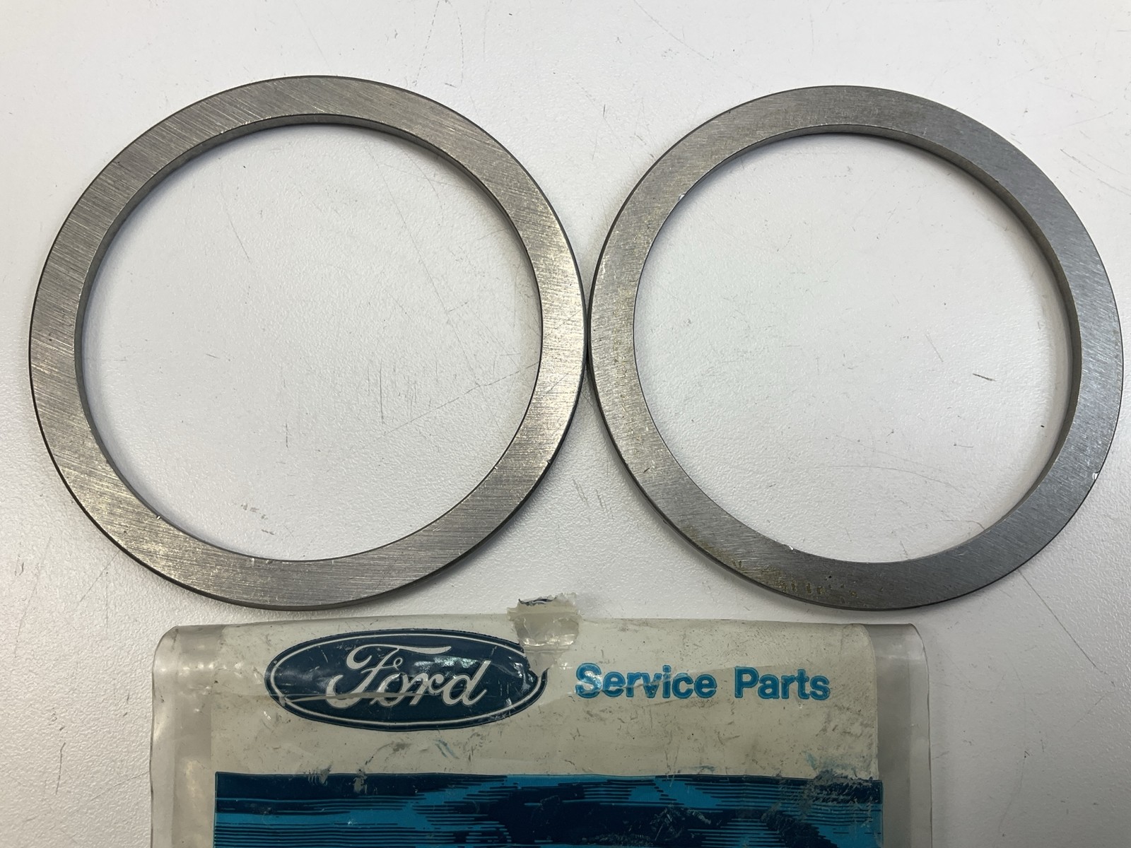 (2) NEW - OEM Ford E8TZ-7029-P Front Input Bearing Spacer, 3.8mm - TK5 5-Speed