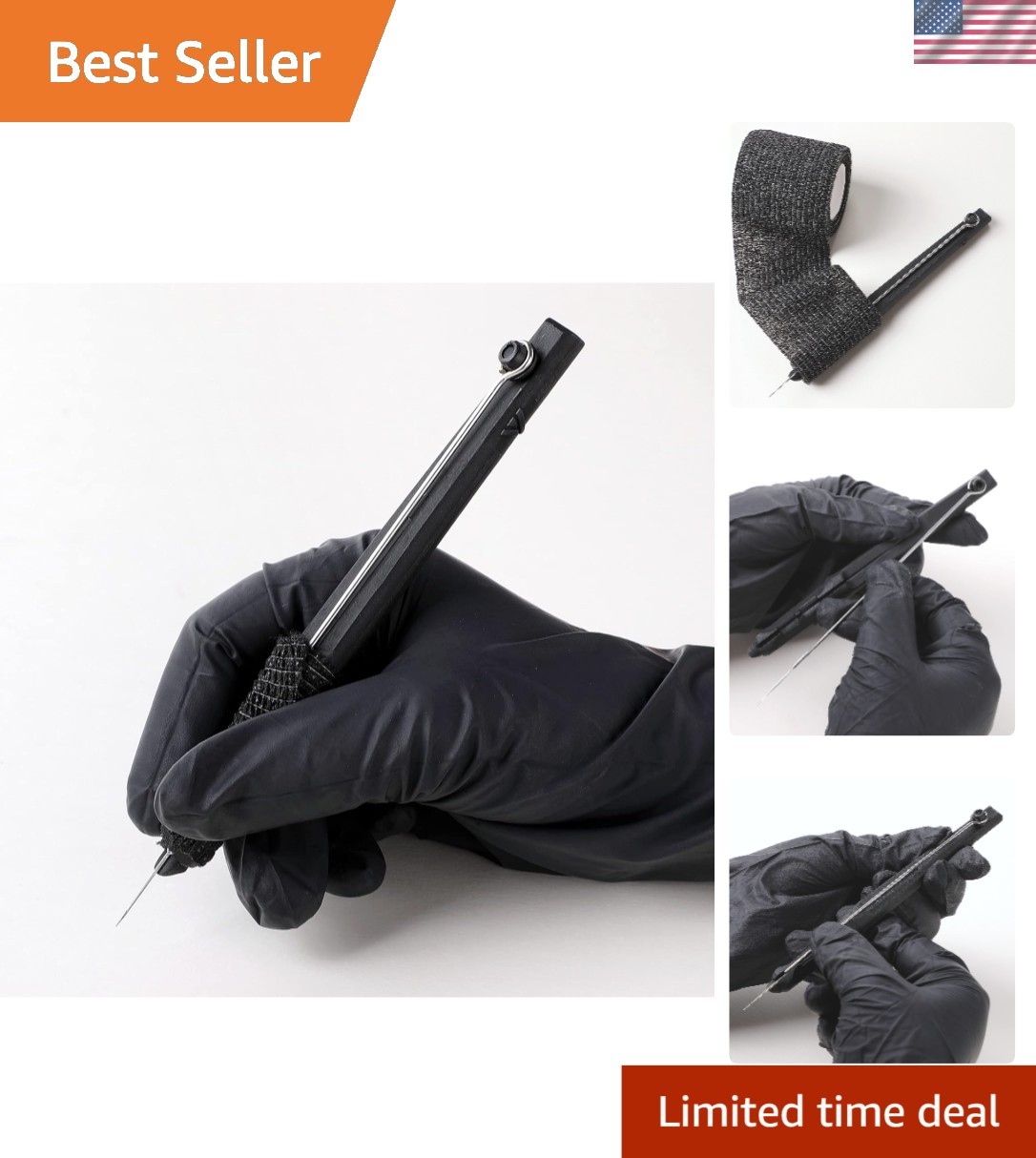 Single Pen Hand Poke Tattoo Tool - Optimal Precision for Professional Tattooing