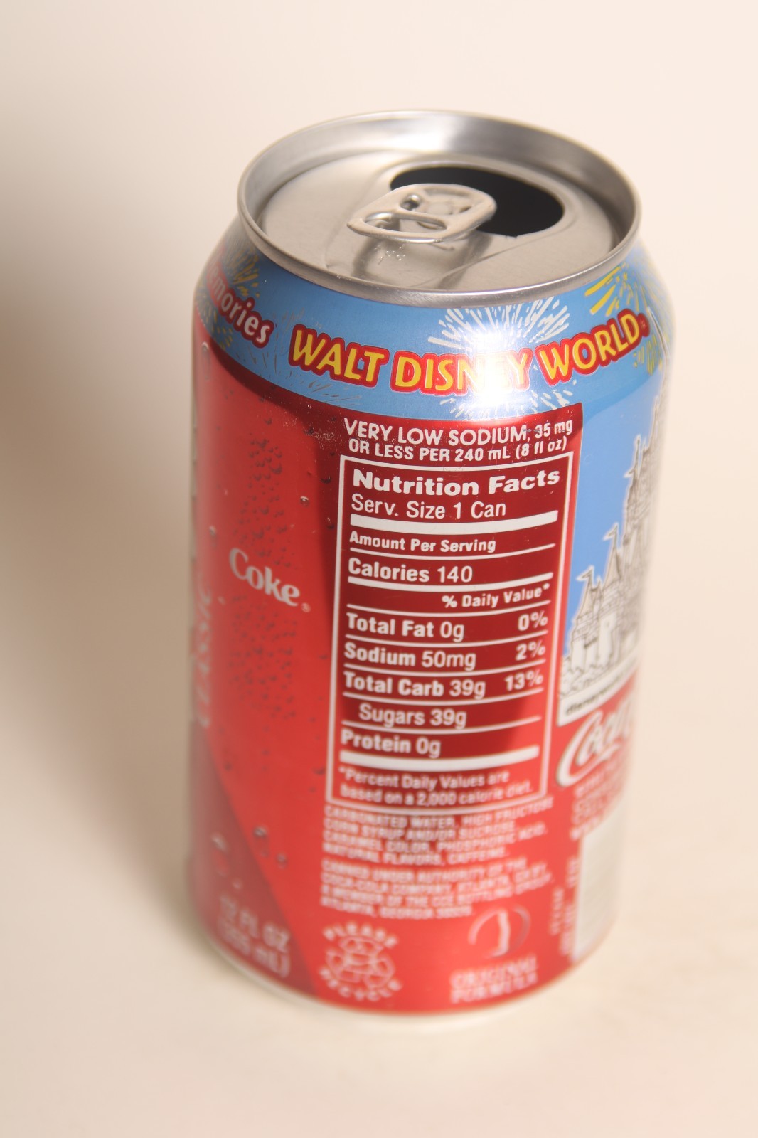 Coca-Coke soda can - "Disney World"