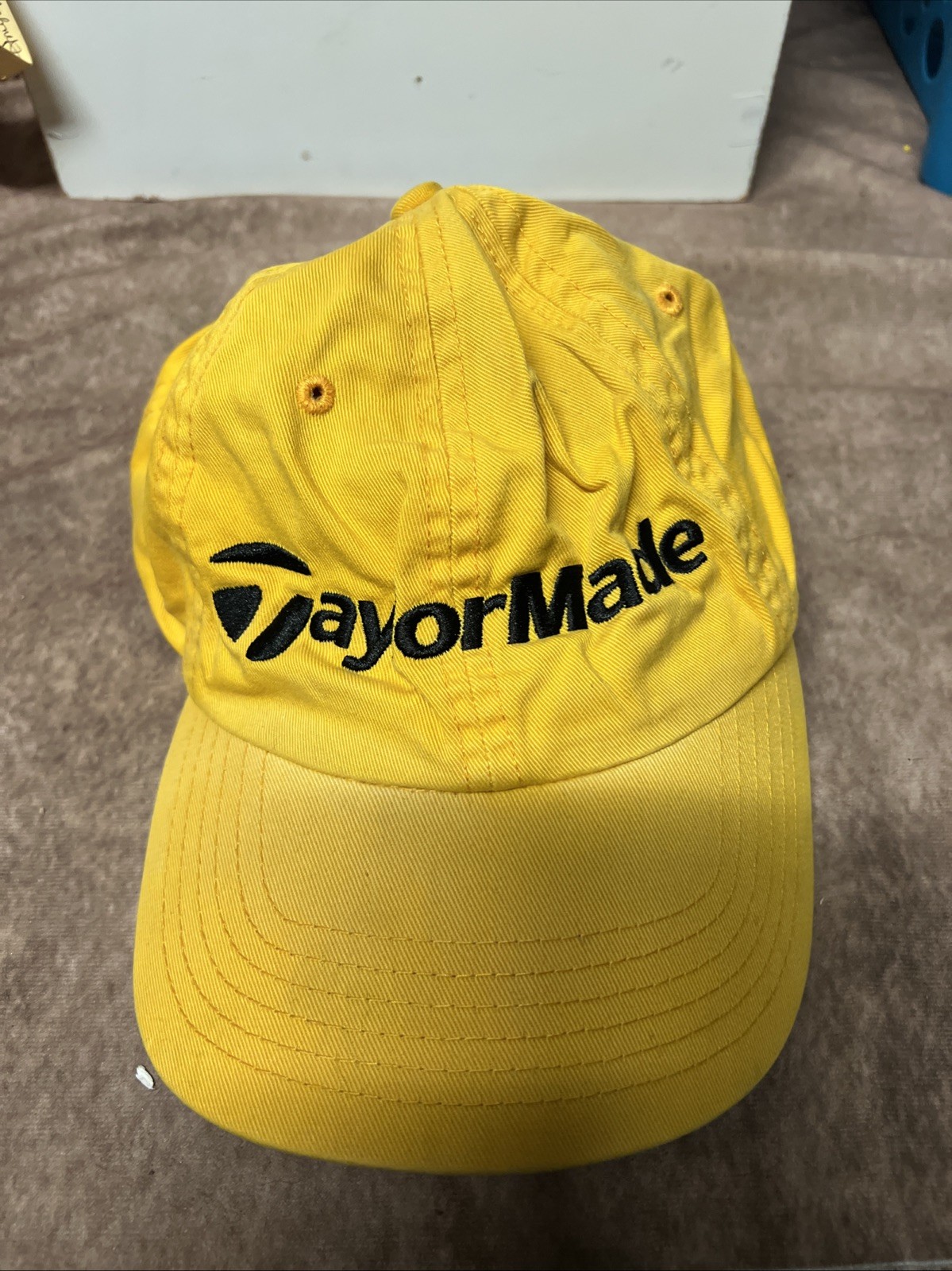 TaylorMade Hat Yellow Baseball Hat