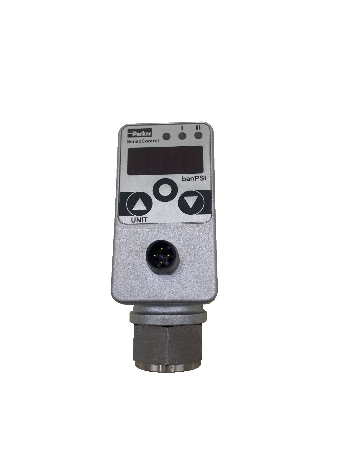 Parker Pressure Regulator SCPSD-400-04-27 Pressure Contr., G1/4, Female 2 Out, M12