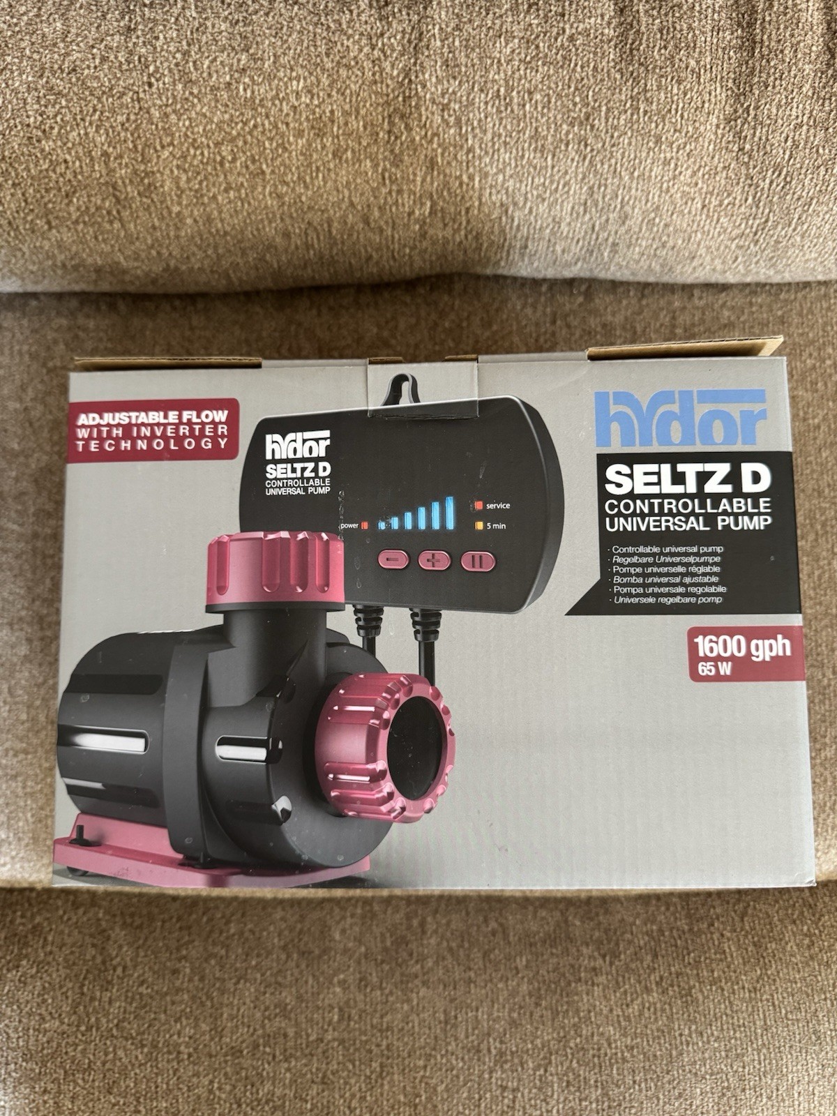 Hydor Seltz D Controllable Universal Aquarium Pump 1600 GPH BRAND NEW IN BOX