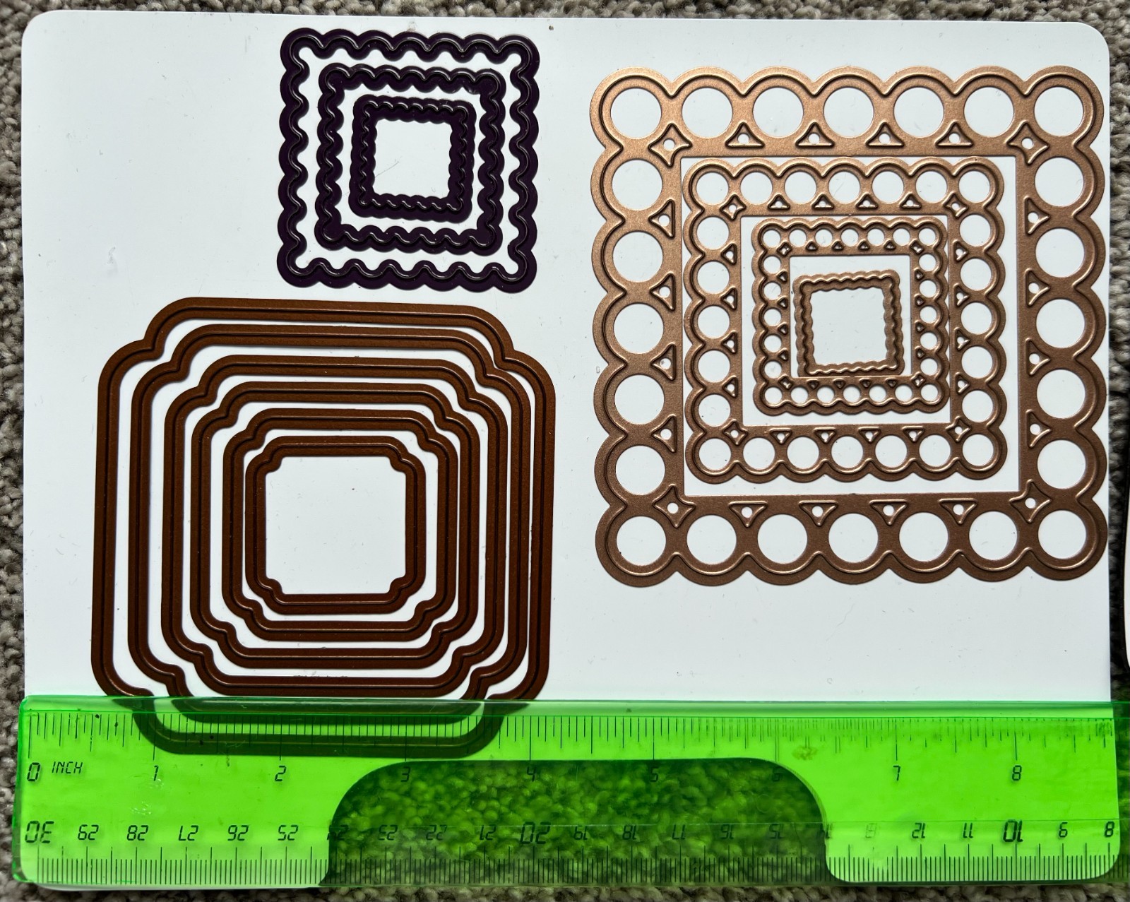 100+ metal die cuts shapes/borders/frames plus 13 magnetic sheets