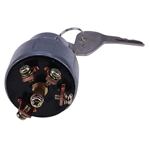 Ignition Switch 99178C1 with 2 Keys Compatible withCase Tractor 235 245 255