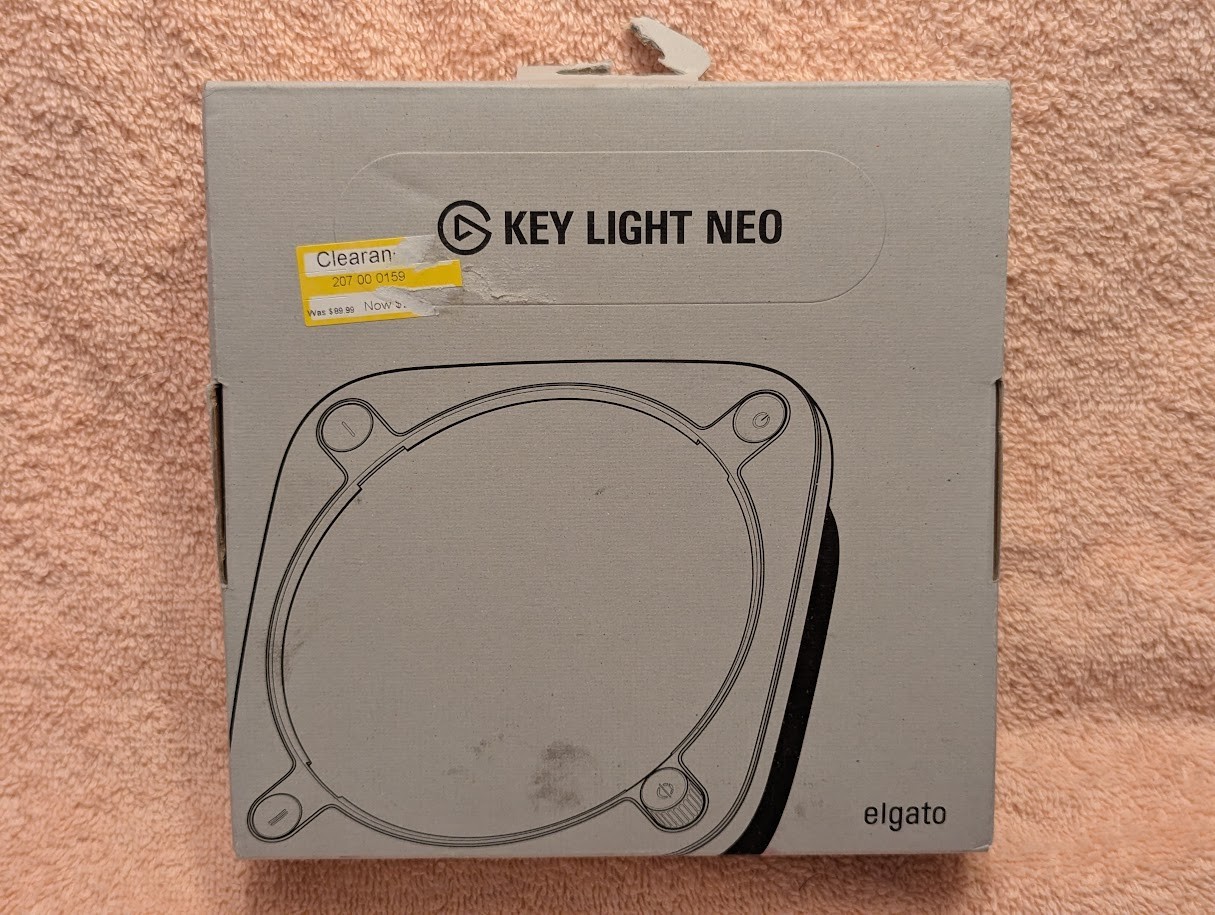 🔥New Elgato Key Light Neo Professional Video Call Light LED Panel for Laptop