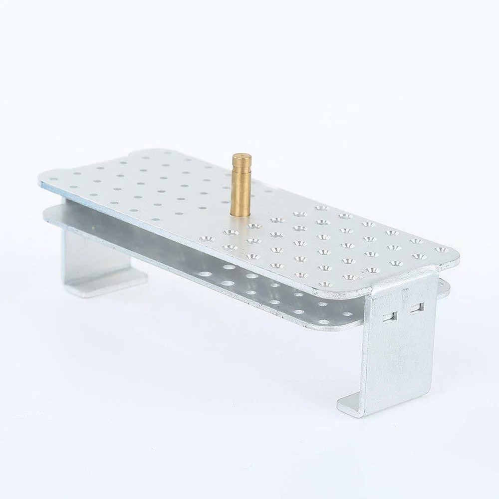 72 Holes Dental FG Bur Endo File Holder Stand Autoclave Disinfection Case Box US