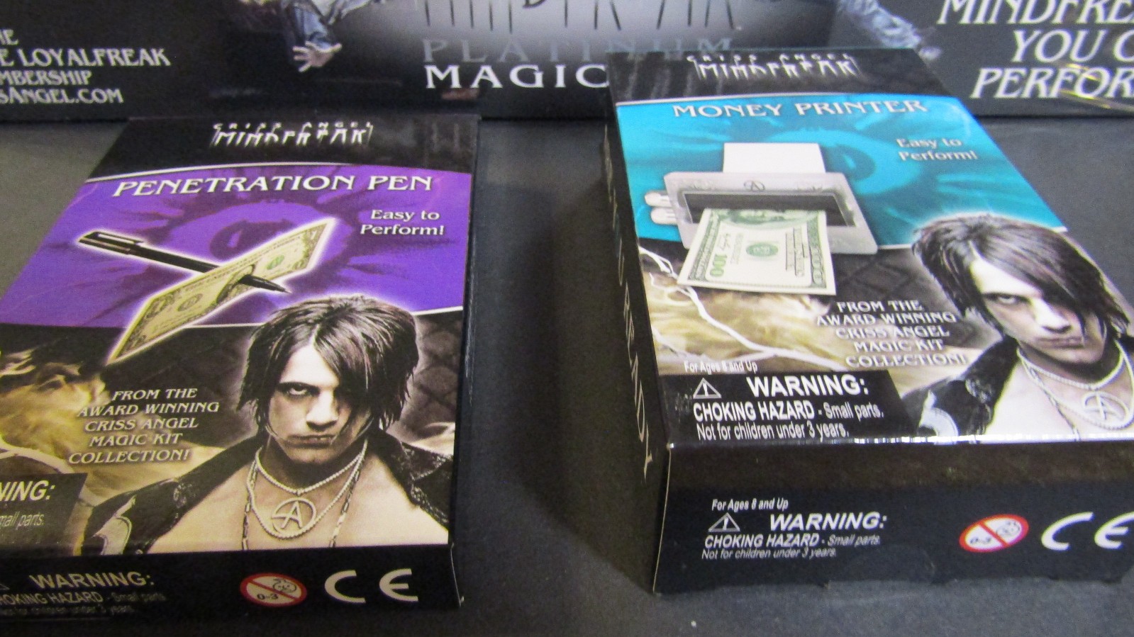 Criss Angel Mindfreak Platinum Magic Kit NEW Sealed (PLUS 2 BONUS TRICKS) Bundle