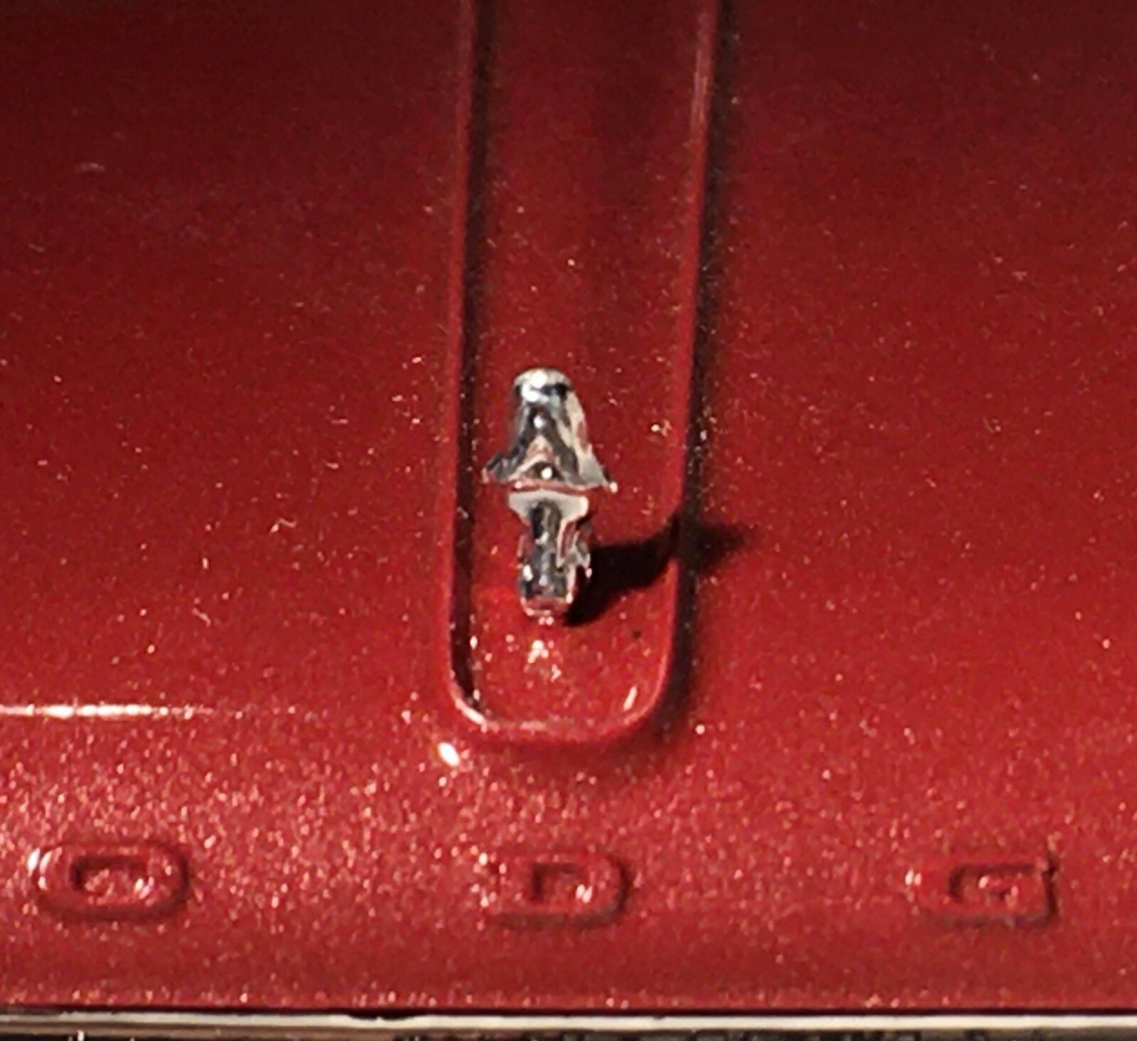 1965 - 66 DODGE 880 HOOD ORNAMENT REPRODUCTION FOR PROMO CAR, FRICTION OR KIT