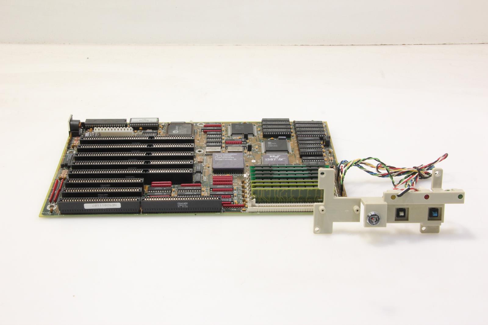 VINTAGE OPTIMUM 386-25/33/40 UCB REV-A M-BOARD. W/ AM386+ i387 DX+ RAM.SKU223662