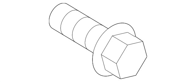 Genuine Ford Splash Shield Screw W711354-S437