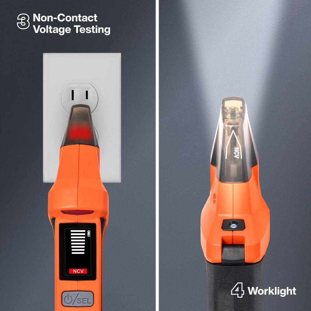 Klein Tools 4-In-1 Digital Circuit Breaker Finder