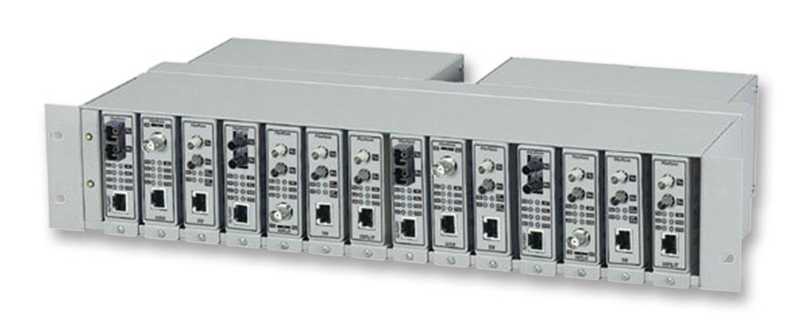 Black Box Network - LMC200-2PS - Black Box FlexPoint 14-Slot Media Converter