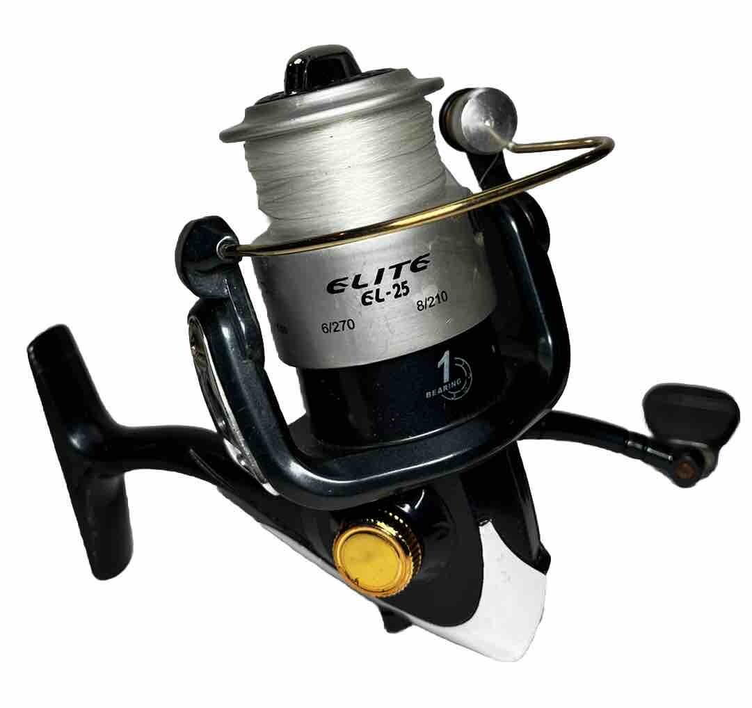 Okuma Elite EL 25 Spinning Reel  L/R,5.3: 1 Fresh Water Fishing 1 Bearing